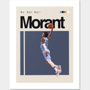 Ja Morant Posters and Art